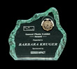 Iceberg Acrylic Award, Jade